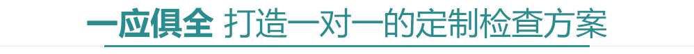 一应俱全 权威 领先 完善的检查机制